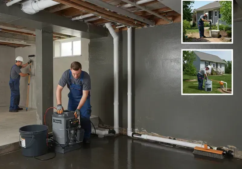 Basement Waterproofing and Flood Prevention process in Bridgeport, NY